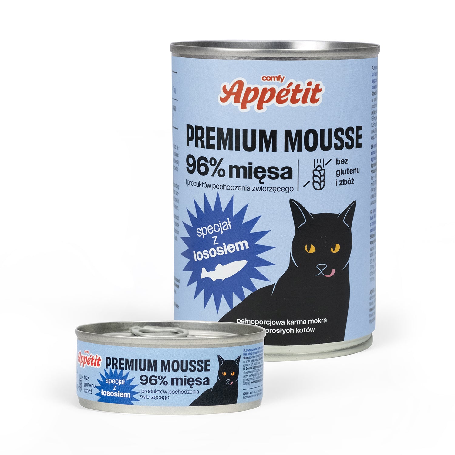 Comfy Appetit Premium Mousse łosoś (85g, 400g)
