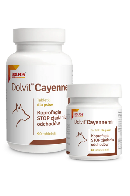 Dolvit Cayenne – STOP zjadaniu odchodów (90 tabletek)