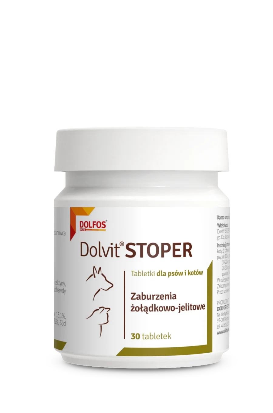 Dolvit STOPER – Zaburzenia żołądkowo-jelitowe (30 tabletek)