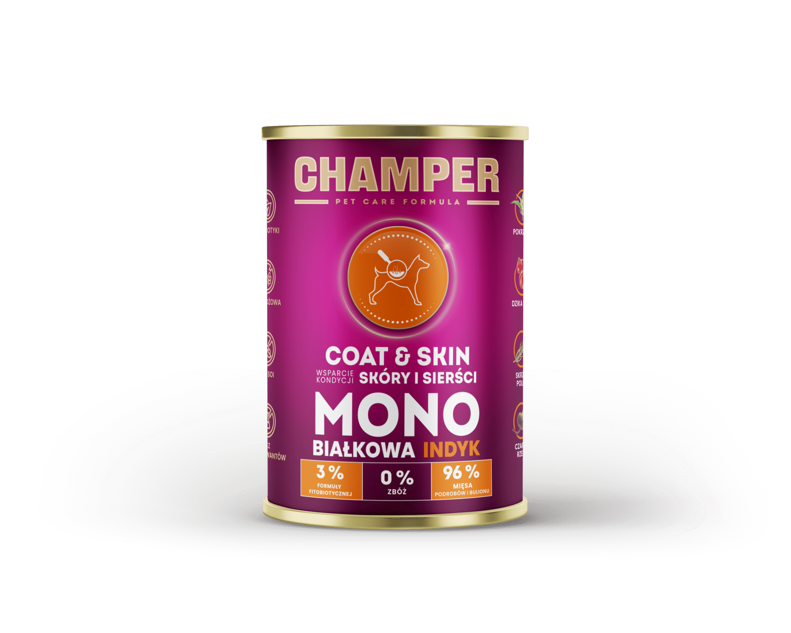 Champer Coat & Skin Indyk (400g)