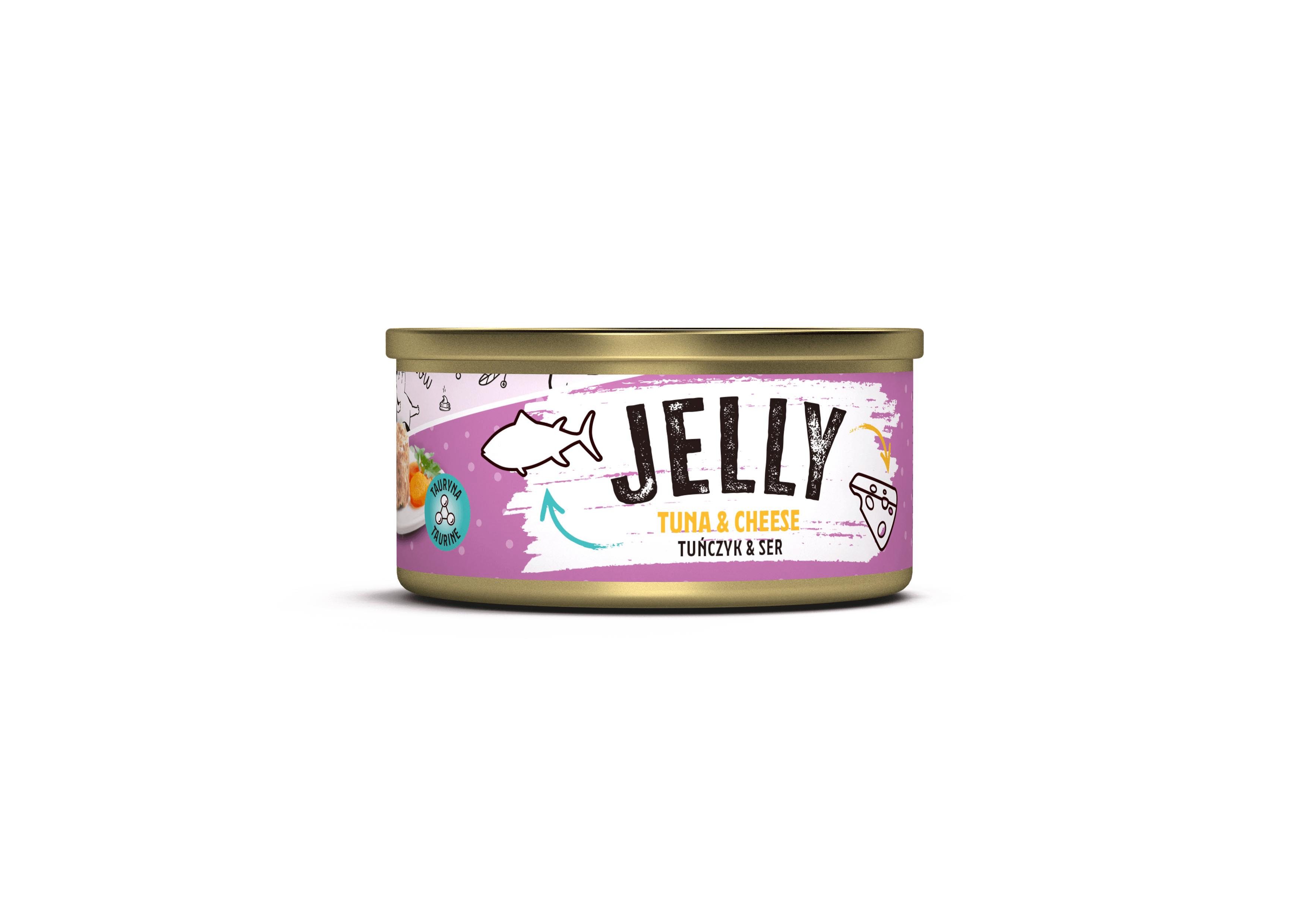 Mr. Bandit Jelly tuńczyk ser (80g)
