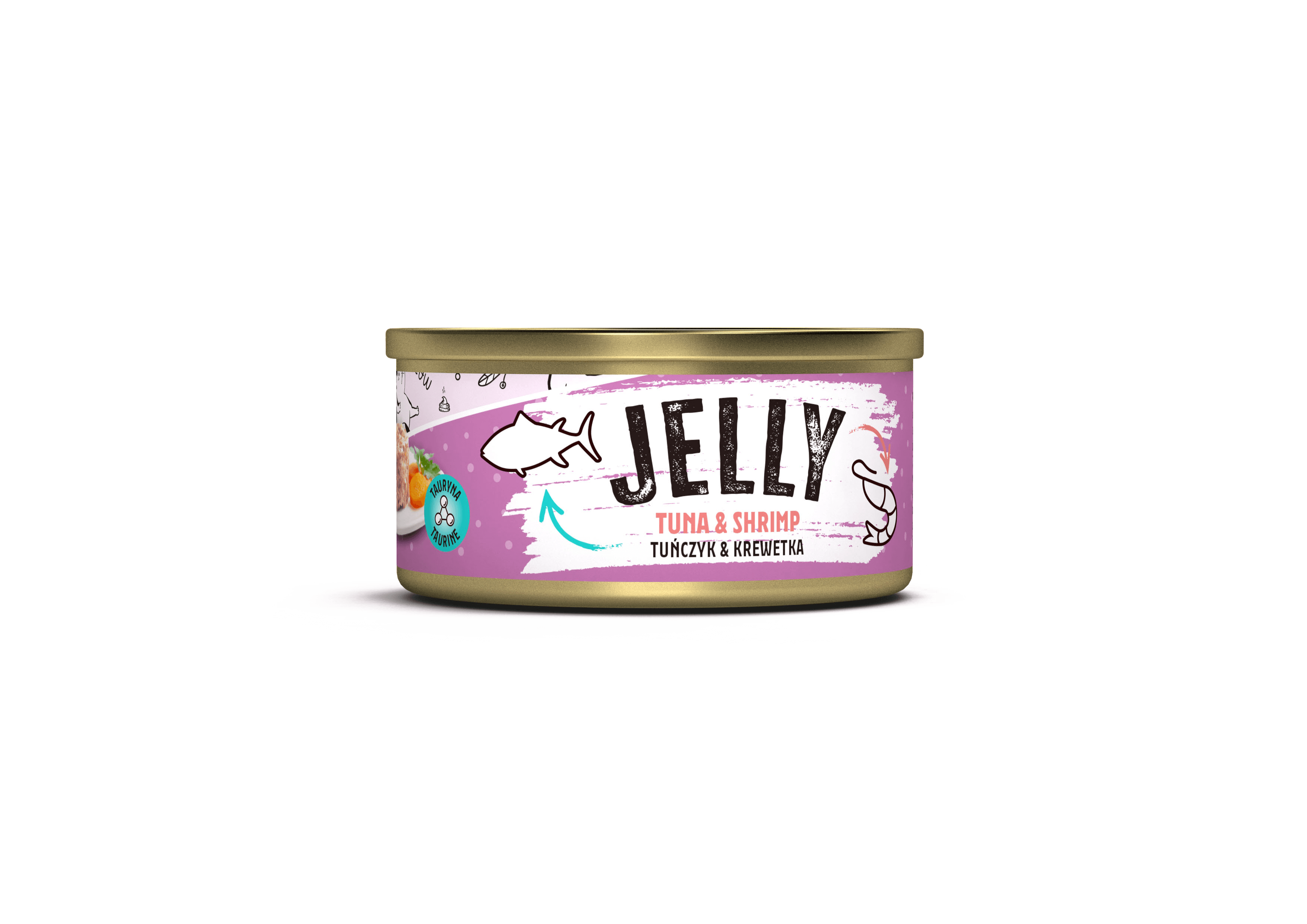 Mr. Bandit Jelly tuńczyk krewetki (80g)
