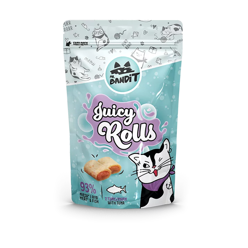 Mr. BANDIT Juicy Rolls z tuńczykiem (40g)