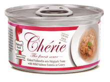 Cherie real meat Mieszanka tuńczyka i krewetek (80g)