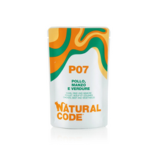 Natural Code Cat P07 – kurczak, wołowina i warzywa (70g)