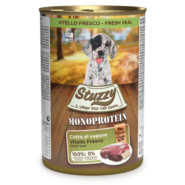 Stuzzy Monoprotein Puppy – Cielęcina (150g, 400g)