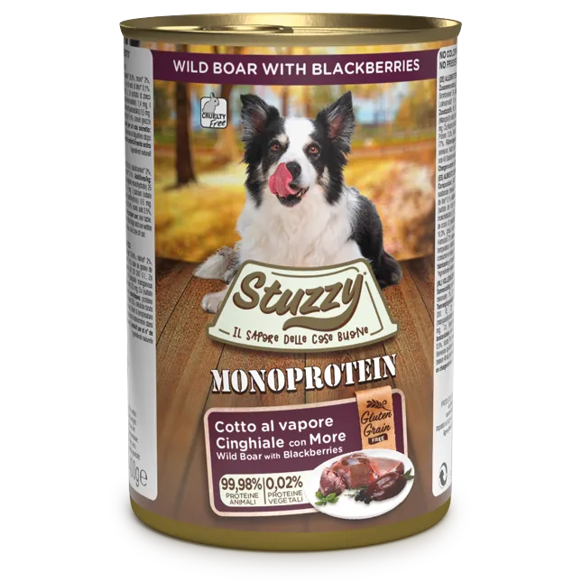 Stuzzy Monoprotein – Dziczyzna Jeżyny (400g)
