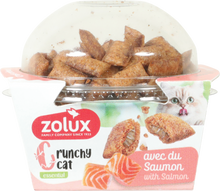 Zolux Crunchy Cat – łosoś (80 g)