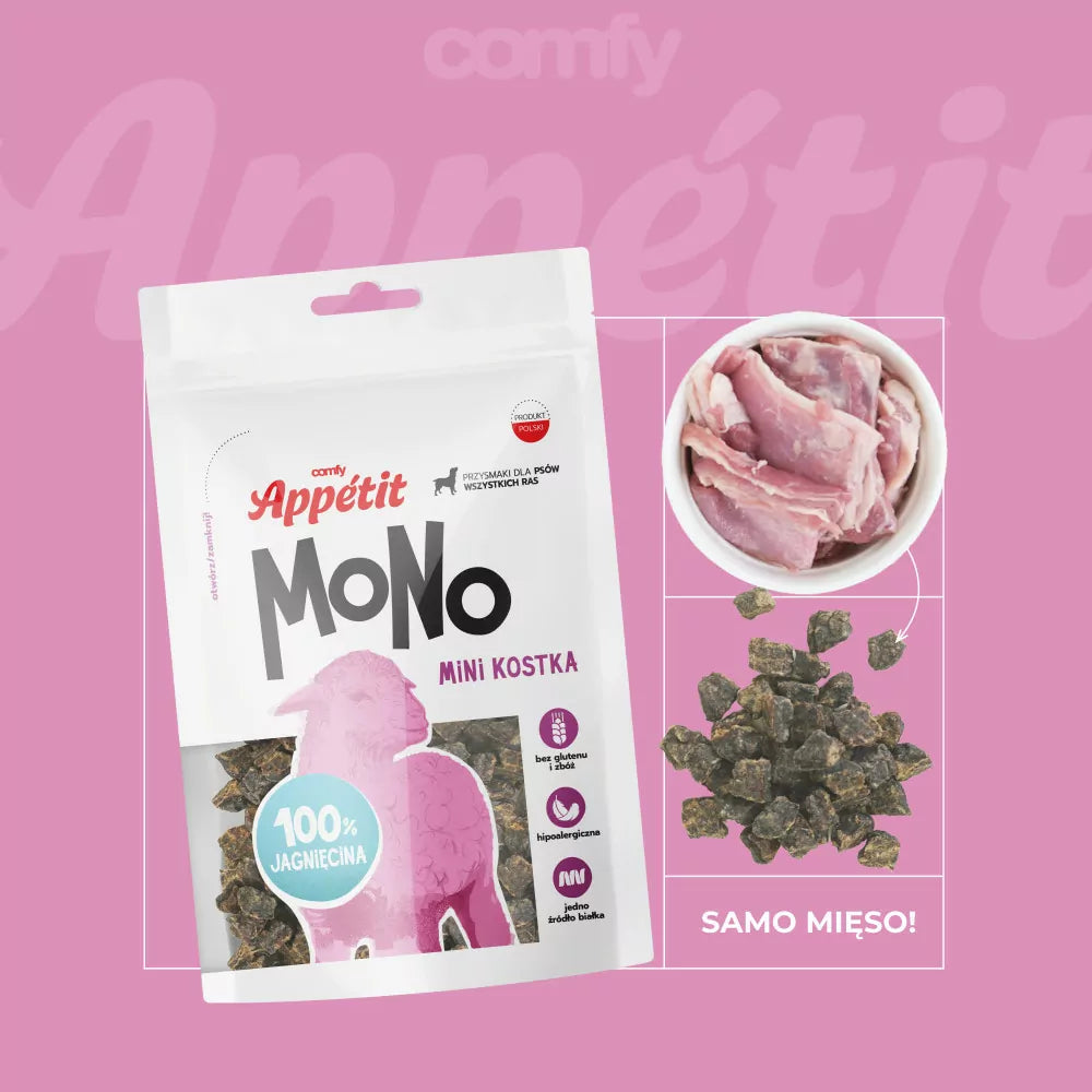 COMFY APPETIT MONO KOSTKA MINI JAGNIĘCINA (80G)