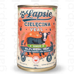 ŁAPSIE monobiałkowa karma junior z cielęciną (400g)