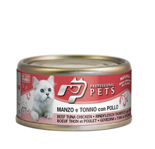 Professional Pets – Wołowina z tuńczykiem i kurczakiem (70g)