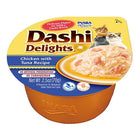 Inaba Dashi Delights Uzupełniająca karma dla kotów kurczak, tuńczyk (70g)