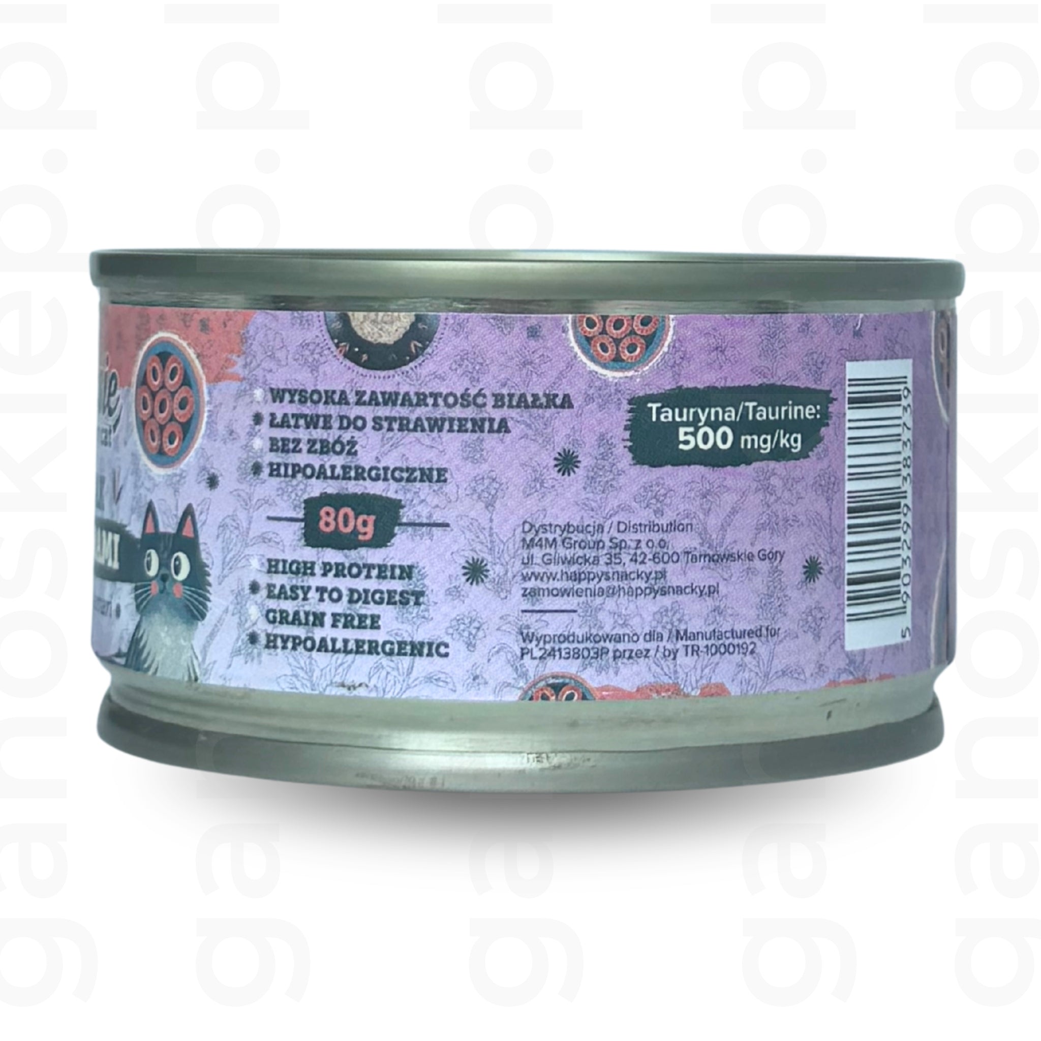 Kurczak z kalmarami w bulionie (80g)
