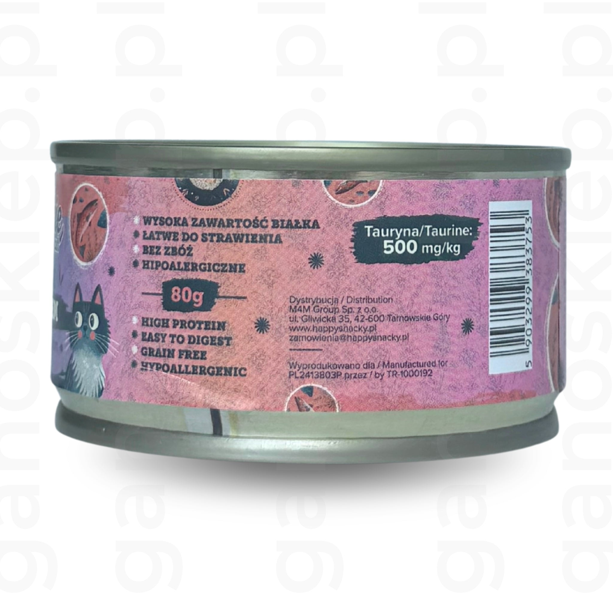 Kurczak z łososiem w bulionie (80g)
