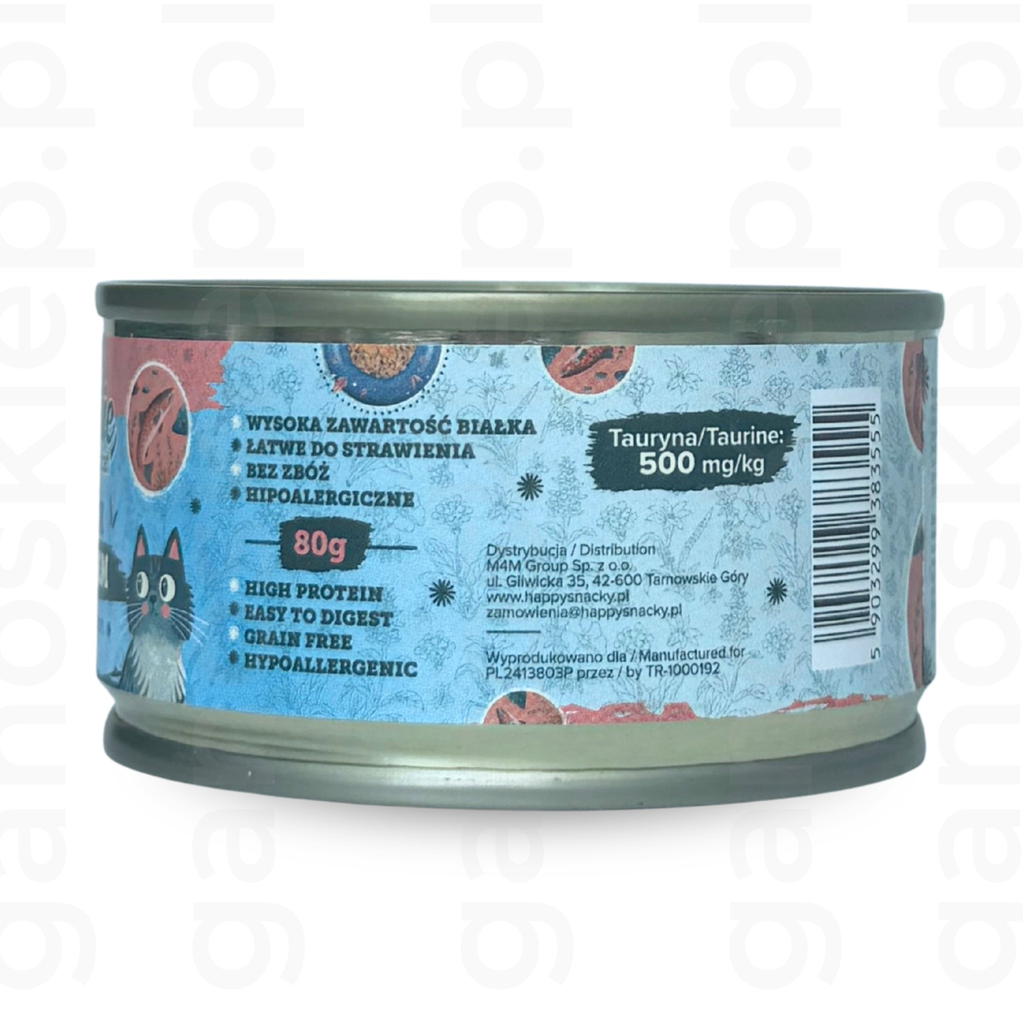 Tuńczyk z łososiem w bulionie (80g)