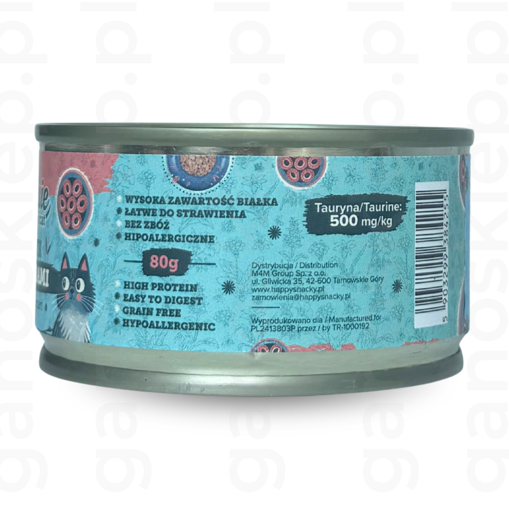 Tuńczyk z kalmarami w bulionie (80g)