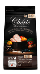 Chérie Sucha karma z naturalnego kurczaka, warzyw, owoców i ziół (400g, 2kg)