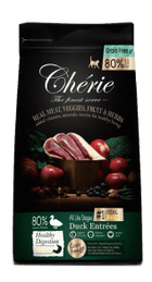 Chérie Sucha karma z świeżym mięsem z kaczki, warzywami, owocami i ziołami (400g, 2kg)