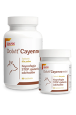 Dolvit Cayenne – STOP zjadaniu odchodów (90 tabletek)