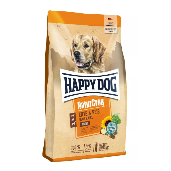 HAPPY DOG NaturCroq Kaczka z ryżem (11kg)