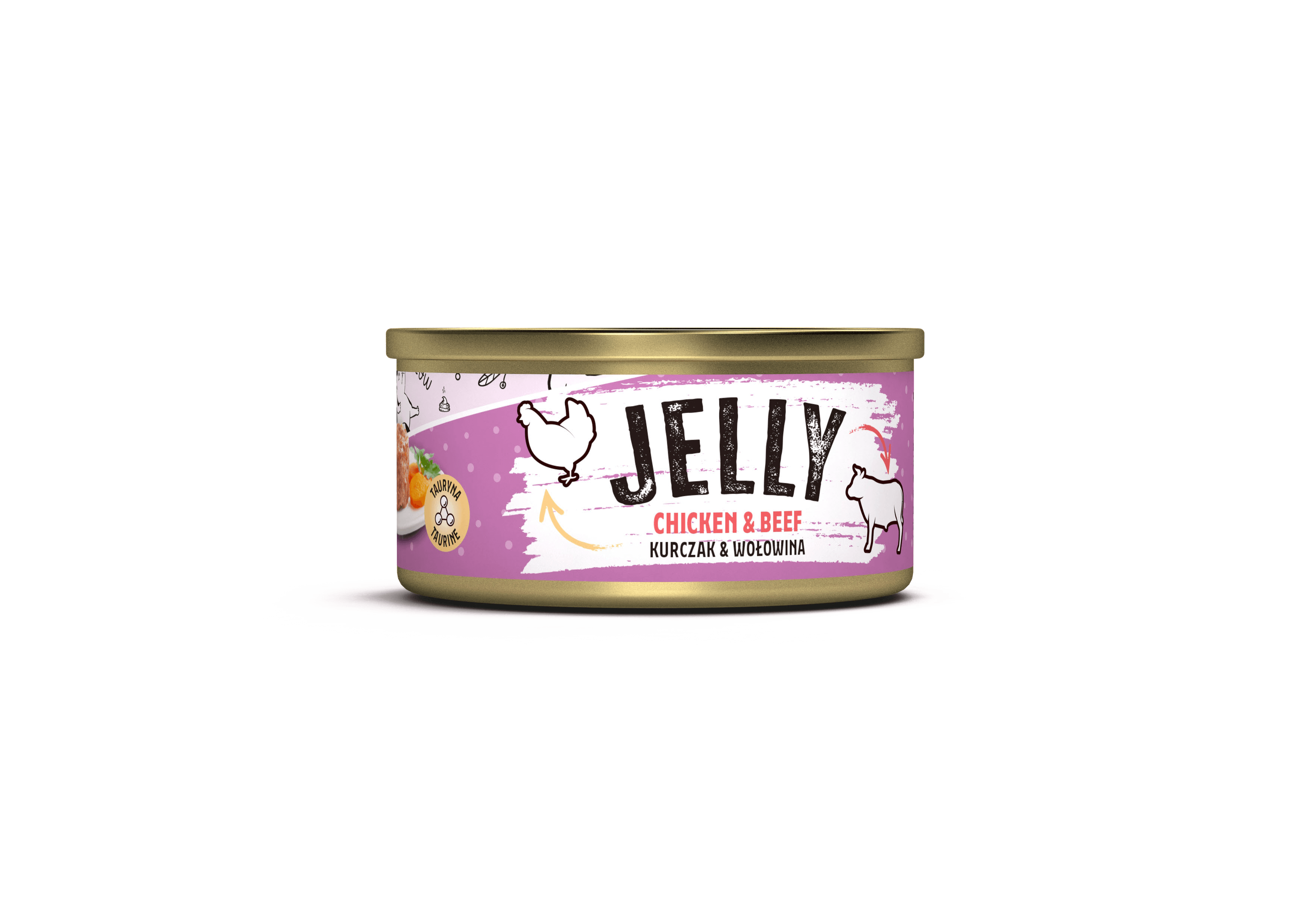 Mr. Bandit Jelly kurczak wołowina (80g)