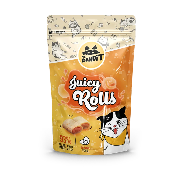 Mr. BANDIT Juicy Rolls z żółtkiem (40g)