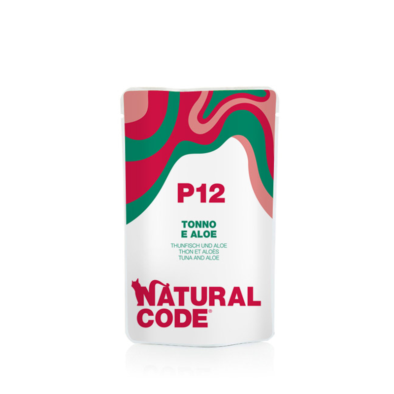Natural Code P12 – tuńczyk i aloes (70g)
