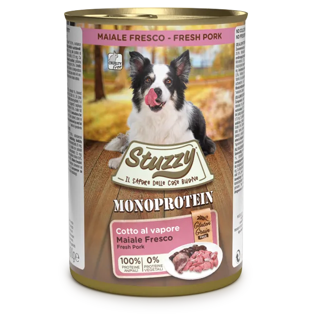 Stuzzy Monoprotein – Wieprzowina (150g, 400g, 800g)