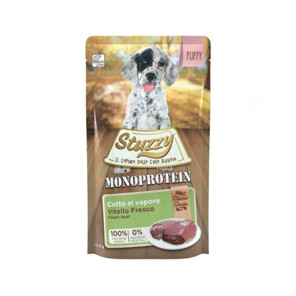 Stuzzy Monoprotein Puppy – Cielęcina (150g, 400g)