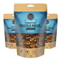 Trzypsy Zachwyt nad kostką mięsa – królik (70g)