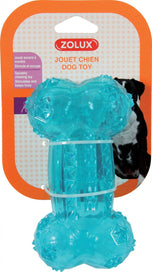 ZOLUX Zabawka dla psa kość TPR POP – niebieska (12cm, 14cm)