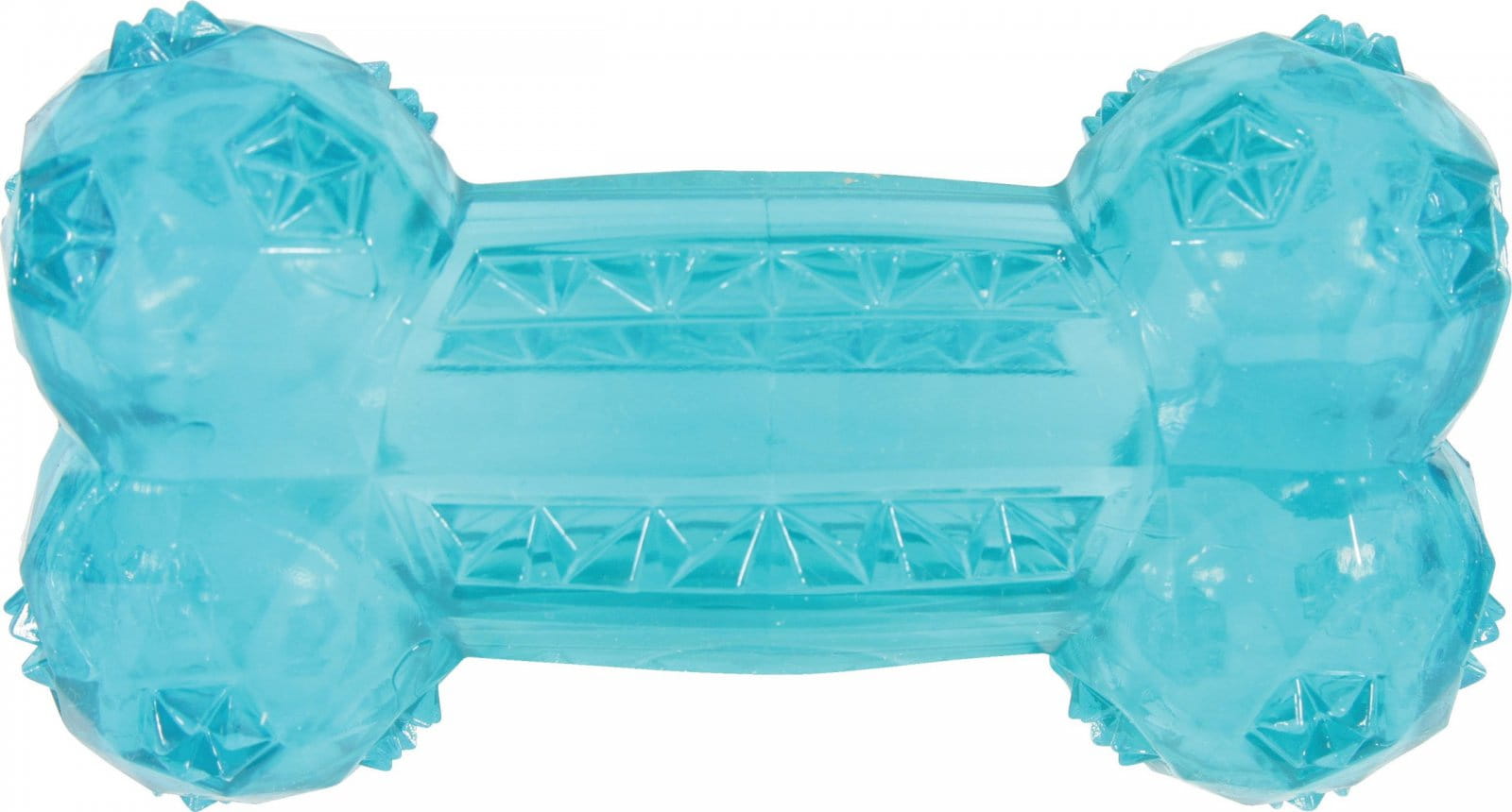 ZOLUX Zabawka dla psa kość TPR POP – niebieska (12cm, 14cm)