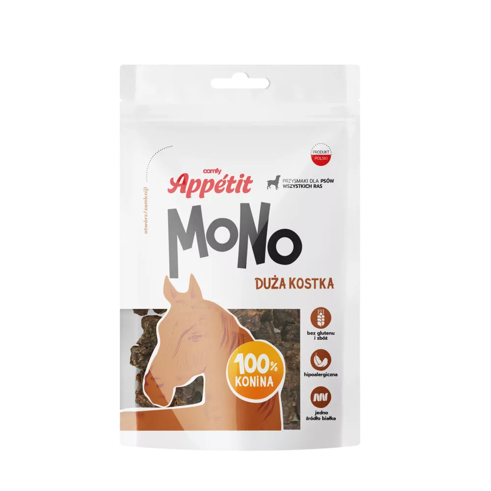 COMFY APPETIT MONO KOSTKA DUŻA KONINA (80G)