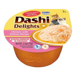 Inaba Dashi Delights Uzupełniająca karma dla kotów kurczak, łosoś (70g)