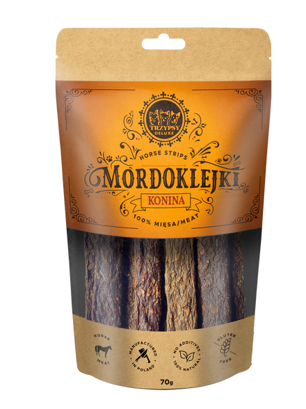 Trzypsy Mordoklejki z koniny (70g)