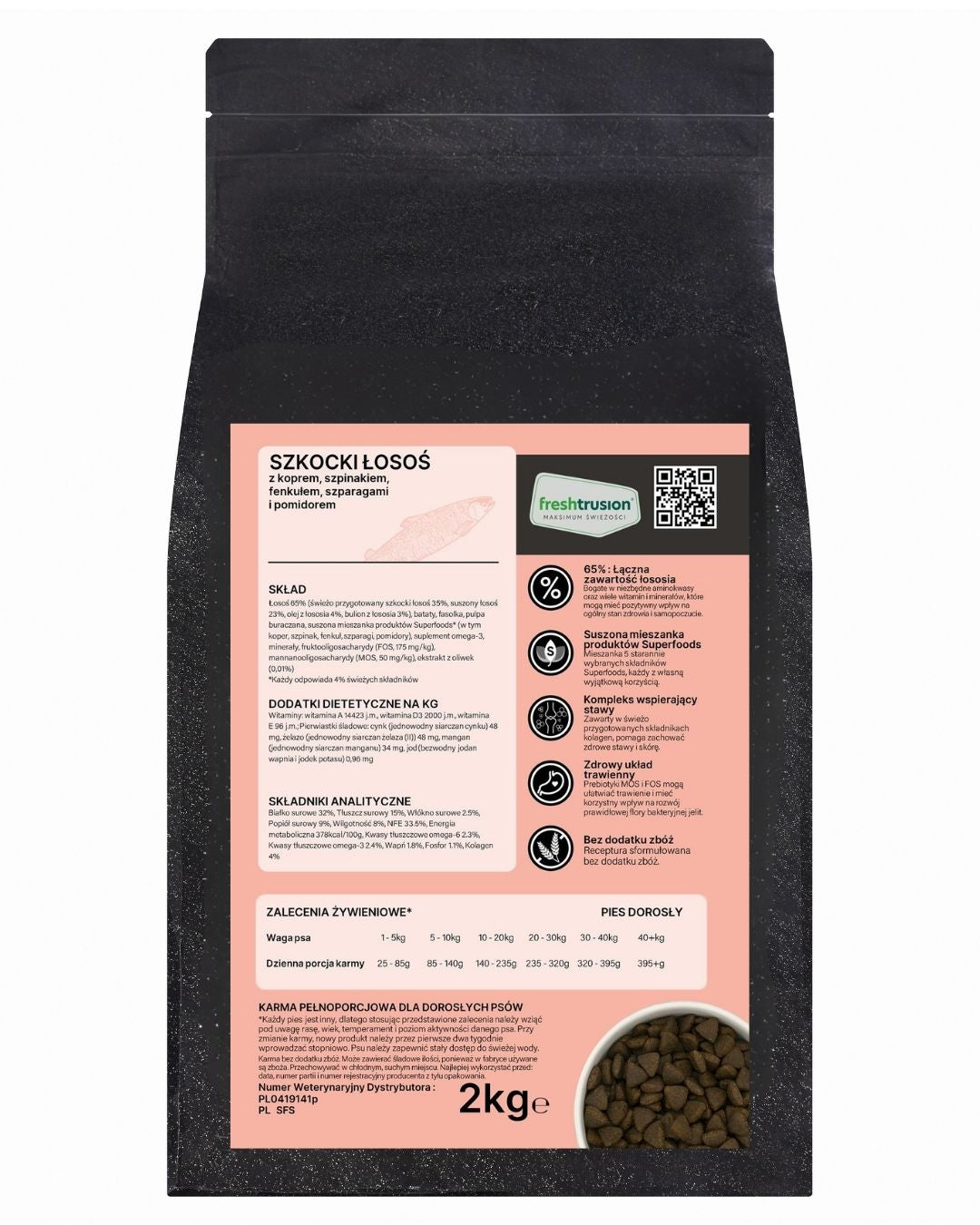 GANO Superfood Szkocki łosoś z warzywami (Wszystkie rasy) – (100g, 12kg)
