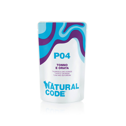 Natural Code Cat P04 – tuńczyk i dorada (70g)