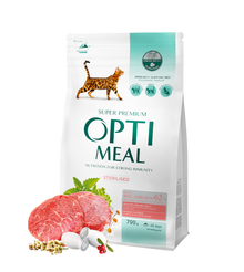 OPTIMEAL Sterilised – Wołowina (700g)