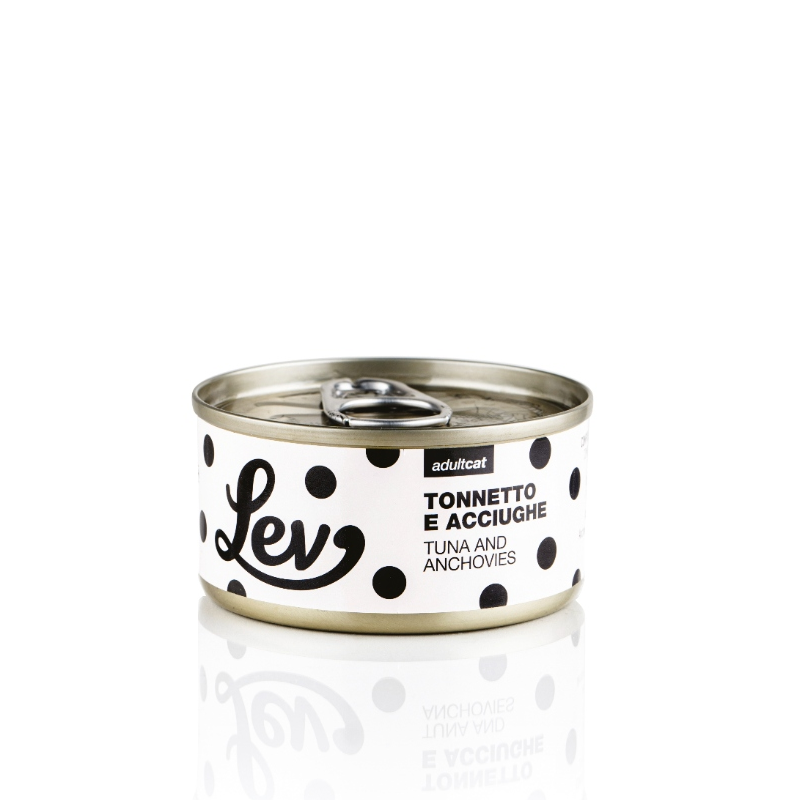 LEV – Karma uzupełniająca – tuńczyk i anchois (70g)