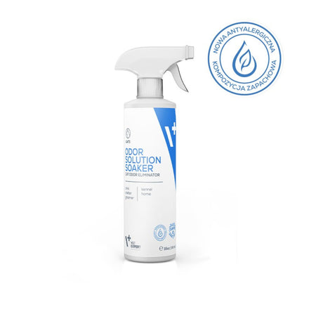 VET EXPERT ODOR SOLUTION SOAKER CAT ODOR ELIMINATOR + TRIGGER – neutralizator zapachów kotów (500 ml)