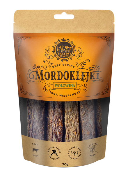 Trzypsy Mordoklejki z wołowiny (70g)
